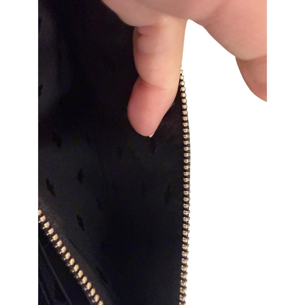 NWOT Kate Spade Kerri Crossbody Bag Black Leather Minimalist Designer - Picture 8 of 14